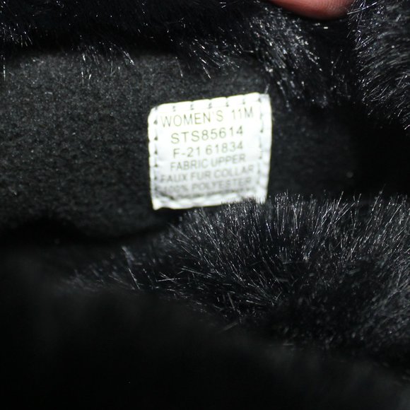 SPERRY - Bearing Plushwave Faux Fur Lace-Up Boots - Picture 6 of 11